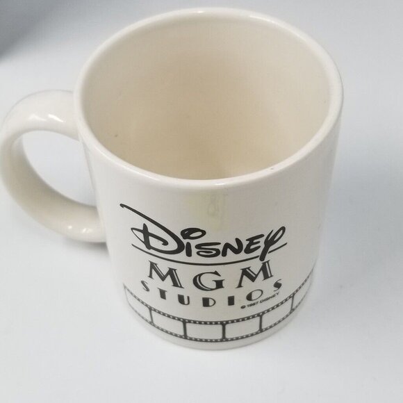 Vintage Walt Disney World Mickey Mouse White MGM Mug Box Brass Bell Lot 3 - Picture 7 of 11